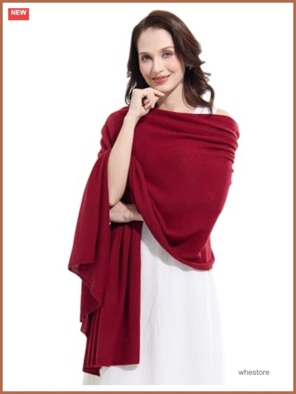 Luxury Cashmere Blend Wrap Stole Pashmina Shawl Extra Large 87x28